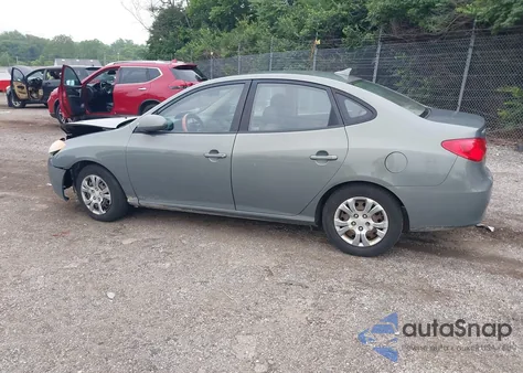 2009 Hyundai Elantra Gls z USA, uszkodzony, nr VIN KMHDU46DX9U739403